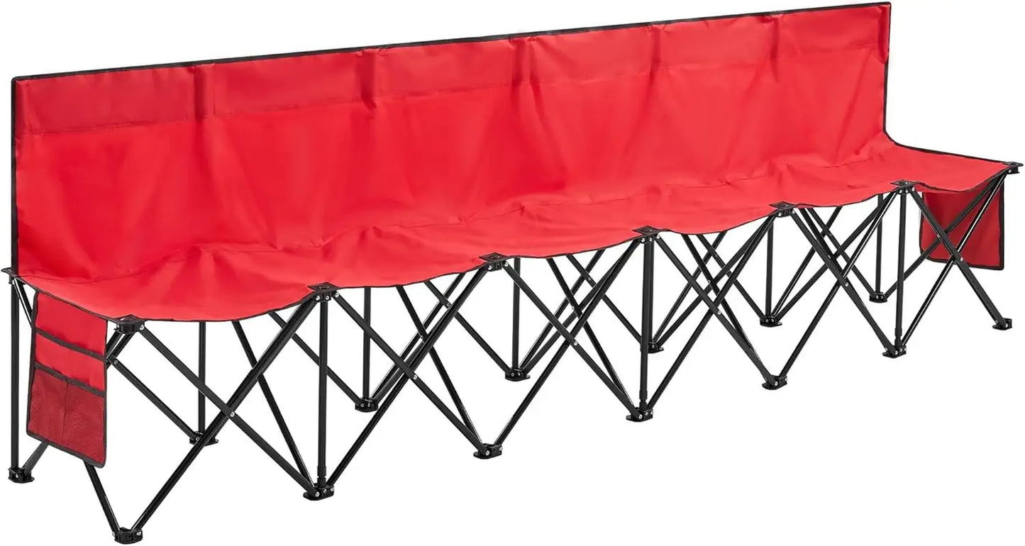 Foldable Sideline Bench 600D Oxford Double Layer Fabric