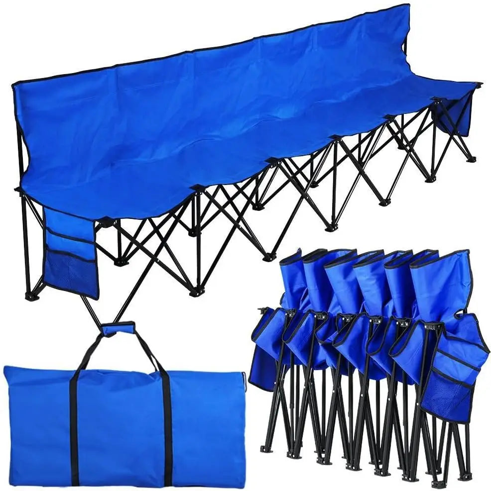 Foldable Sideline Bench 600D Oxford Double Layer Fabric