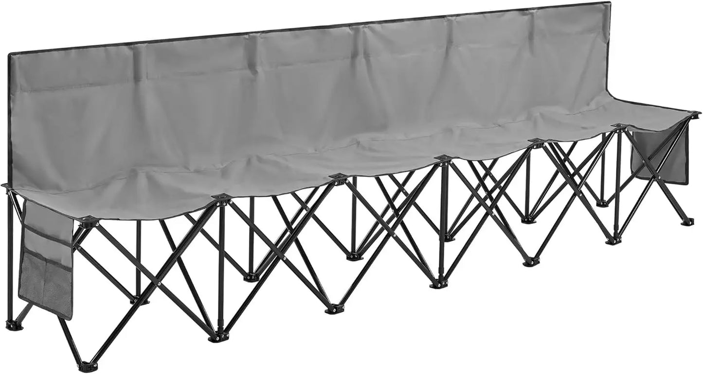 Foldable Sideline Bench 600D Oxford Double Layer Fabric