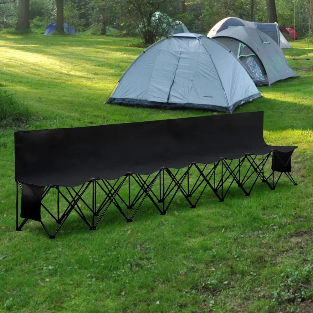 Foldable Sideline Bench 600D Oxford Double Layer Fabric